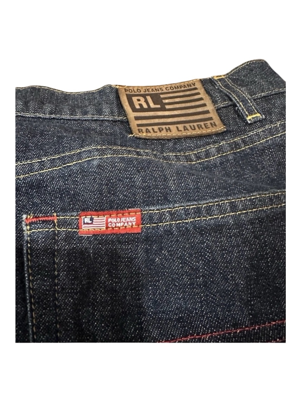 Polo by Ralph Lauren Denim Midi A-Line Skirt